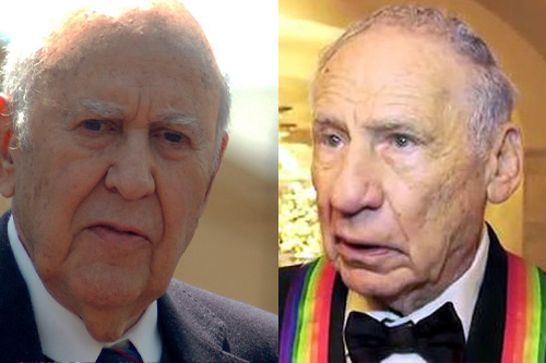 Carl Reiner and Mel Brooks