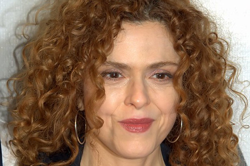 Cropped close up image of Bernadette Peters